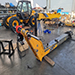 Ремонт отверстий внутренней стрелы погрузчика JCB 531-70